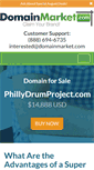 Mobile Screenshot of phillydrumproject.com