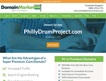 Tablet Screenshot of phillydrumproject.com